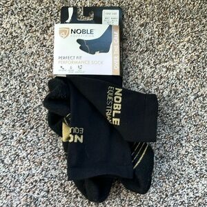 Like new Noble Equestrian knee-high black socks